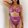 Lounge Underwear Victoria Intimates Bra (Set) - Purple 1 Lounge Underwear Victoria Intimates Bra (Set) - Purple
