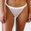 Lounge Underwear Balcony Thong (Set) - White 2 Lounge Underwear Balcony Thong (Set) - White