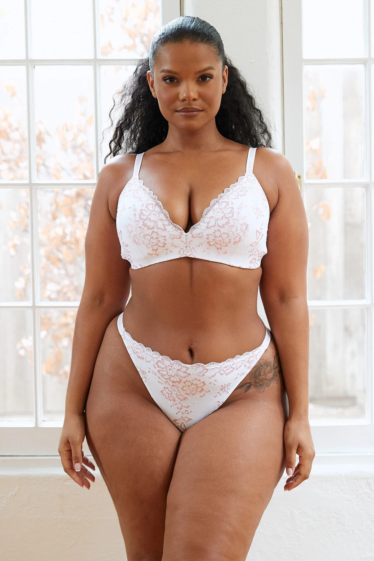 Lounge Underwear Sustainable Lace Magic Bra (Set) - White Bestsellers 7 Lounge Underwear Sustainable Lace Magic Bra (Set) - White Bestsellers