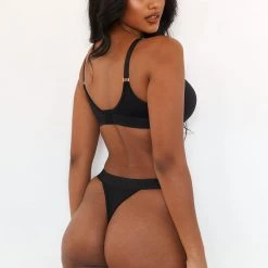 Lounge Underwear Sleek Mindful Bra (Set) - Black Bügel-BH Sets