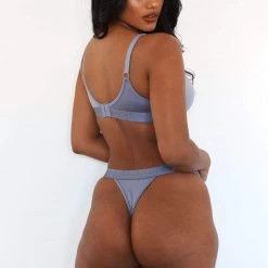 Lounge Underwear Bestsellers Sleek Mindful Bra (Set) - Smoked Blue