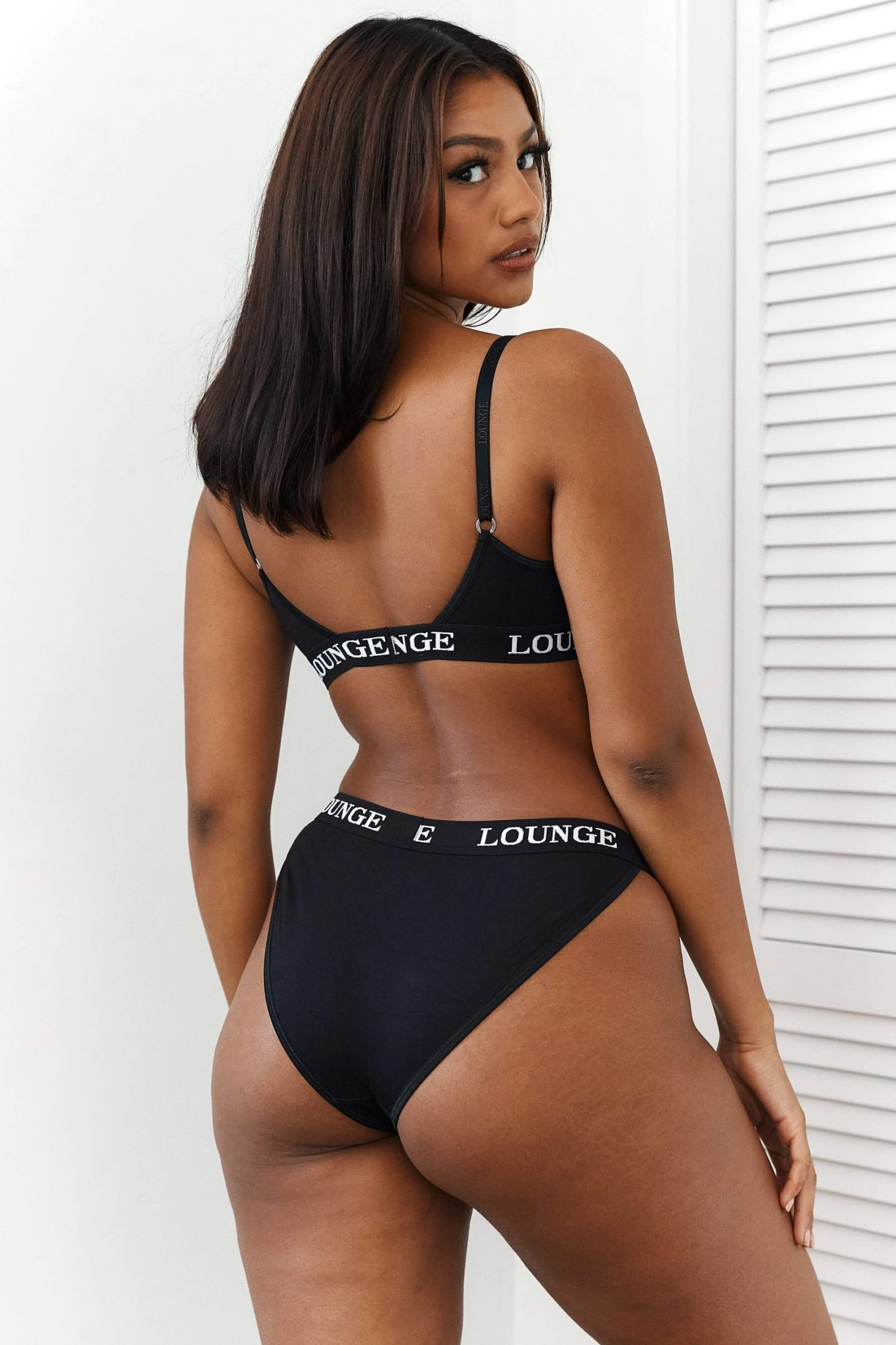 Lounge Underwear Bamboo Triangle Bra (Set) - All Black BH Ohne Bügel Sets 12 Lounge Underwear Bamboo Triangle Bra (Set) - All Black BH Ohne Bügel Sets