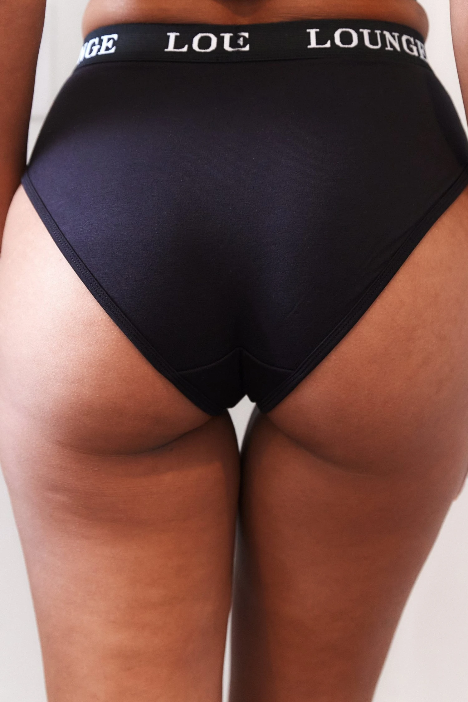 Lounge Underwear Bamboo Basic Briefs - Black 4 Lounge Underwear Bamboo Basic Briefs - Black