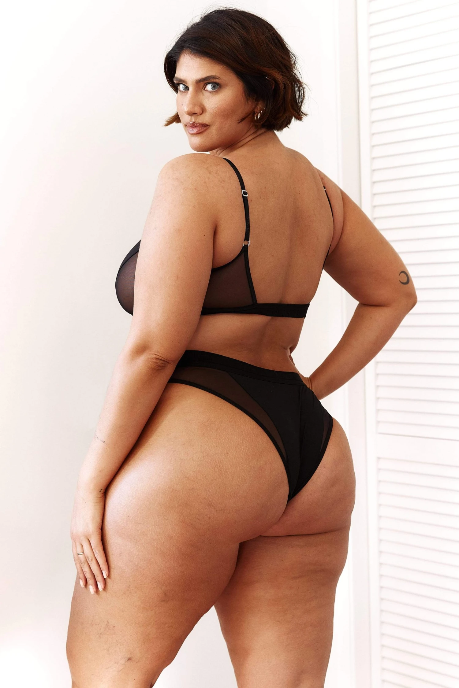 Lounge Underwear Contour Mesh Bra (Set) - Black BH Ohne Bügel Sets 20 Lounge Underwear Contour Mesh Bra (Set) - Black BH Ohne Bügel Sets