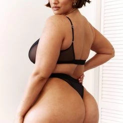 Lounge Underwear Contour Mesh Bra (Set) - Black BH Ohne Bügel Sets 28 Lounge Underwear Contour Mesh Bra (Set) - Black BH Ohne Bügel Sets