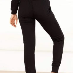 Lounge Underwear Fitted Joggers - Black