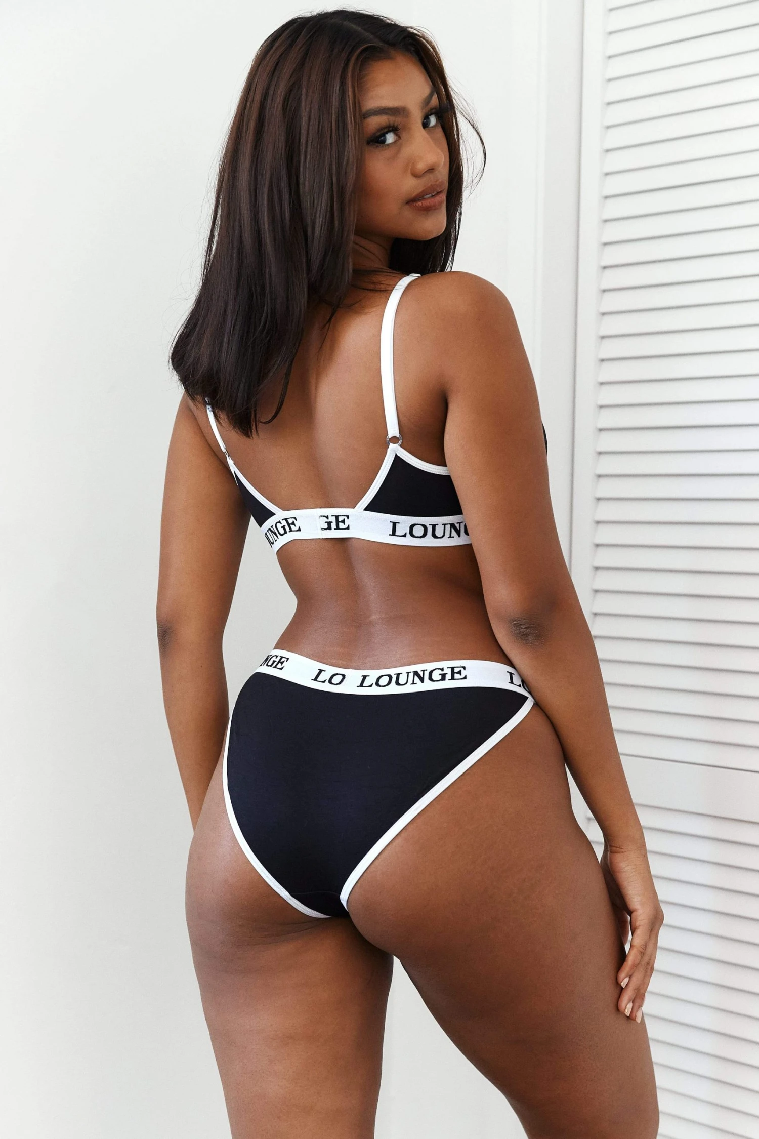 Lounge Underwear BH Ohne Bügel Sets Bamboo Triangle Bra (Set) - Black & White 12 Lounge Underwear BH Ohne Bügel Sets Bamboo Triangle Bra (Set) - Black & White