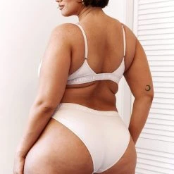 Lounge Underwear Bamboo Triangle Bra (Set) - All Cream BH Ohne Bügel Sets