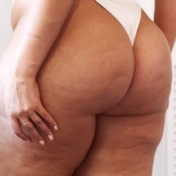 Lounge Underwear Bamboo Triangle Thong - All Cream