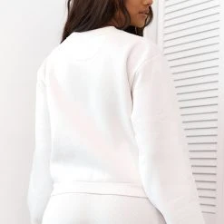 Lounge Underwear Essential Jumper - Cream 11 Lounge Underwear Essential Jumper - Cream