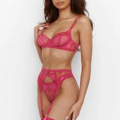 Lounge Underwear Whitney Intimates Bra (Set) - Hot Pink Bestsellers