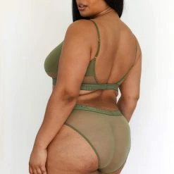 Lounge Underwear BH Ohne Bügel Sets Mesh Bra (Set) - Khaki 29 Lounge Underwear BH Ohne Bügel Sets Mesh Bra (Set) - Khaki