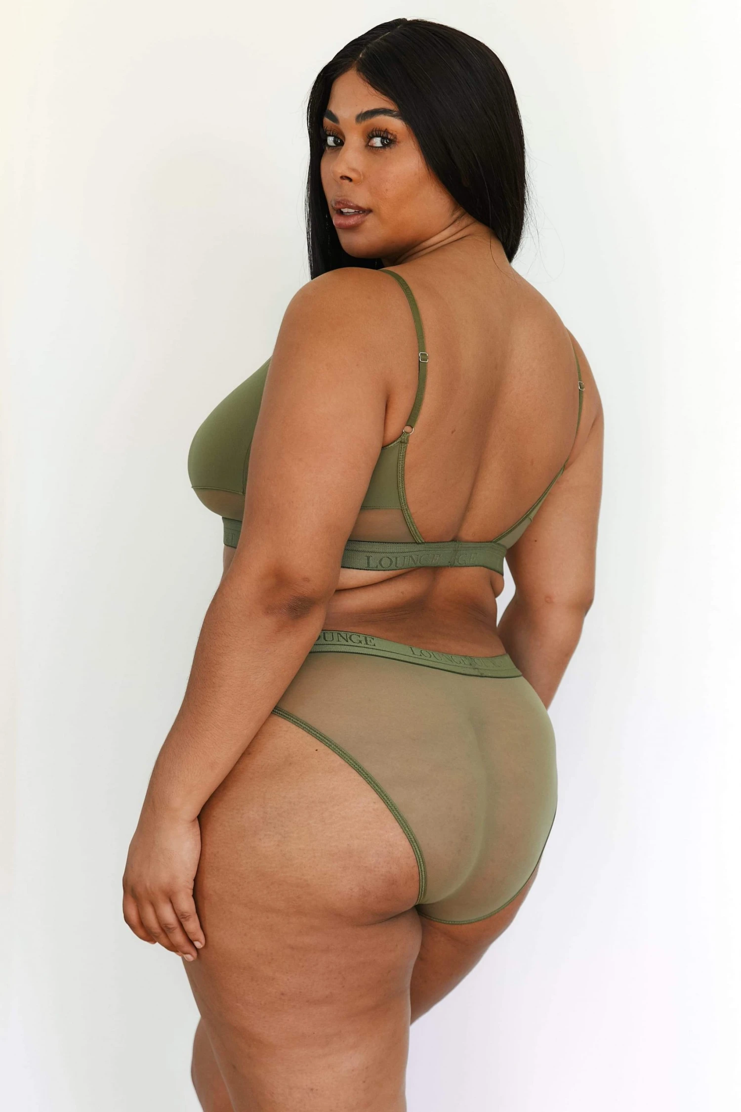 Lounge Underwear BH Ohne Bügel Sets Mesh Bra (Set) - Khaki 15 Lounge Underwear BH Ohne Bügel Sets Mesh Bra (Set) - Khaki