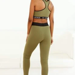 Lounge Underwear Reborn Bralette (Set) - Khaki Leggings Sets 8 Lounge Underwear Reborn Bralette (Set) - Khaki Leggings Sets