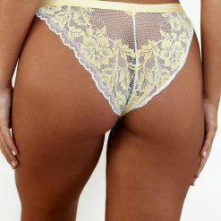 Lounge Underwear Outlet Luxe Balcony Briefs - Lemon Outlet