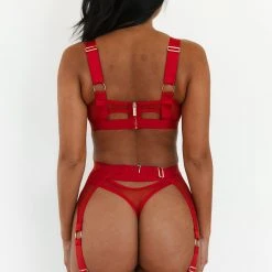 Lounge Underwear Luna Intimates Bra (Set) - Red