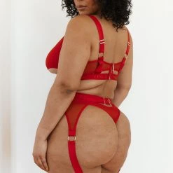 Lounge Underwear Luna Intimates Bra (Set) - Red