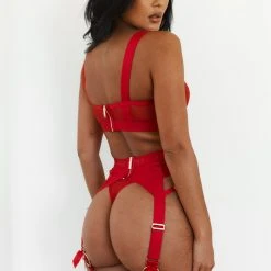 Lounge Underwear Venus Intimates Bra (Set) - Red