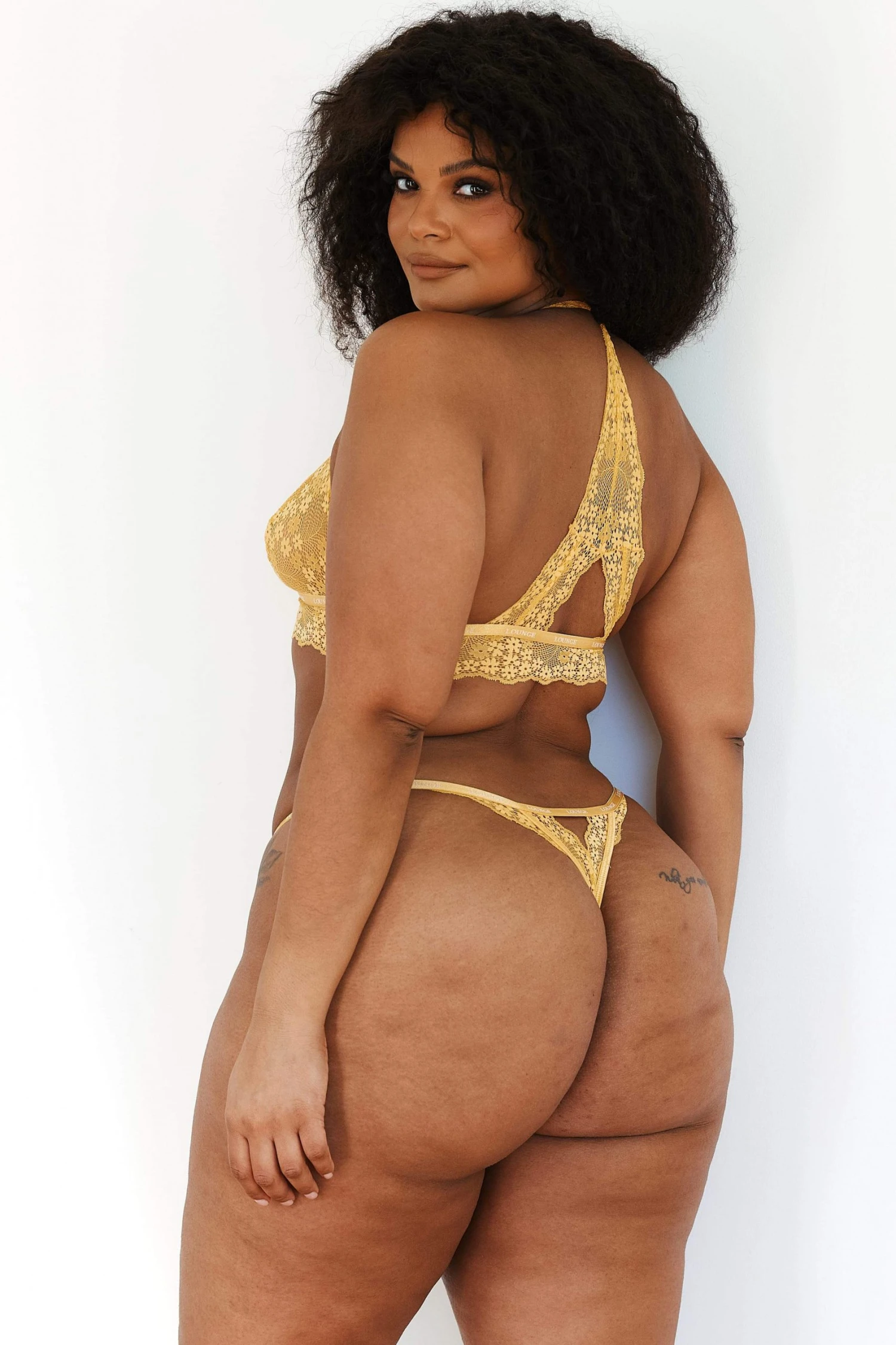 Lounge Underwear BH Ohne Bügel Sets Lace Triangle Bra (Set) - Mustard 4 Lounge Underwear BH Ohne Bügel Sets Lace Triangle Bra (Set) - Mustard