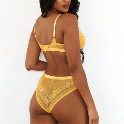 Lounge Underwear Liberty Balcony Bra (Set) - Mustard Bügel-BH Sets 16 Lounge Underwear Liberty Balcony Bra (Set) - Mustard Bügel-BH Sets