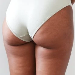 Lounge Underwear Bamboo Basic Briefs - Olive String Und Slip