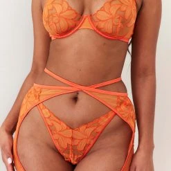 Lounge Underwear Paris Intimates Bra (Set) - Orange 20 Lounge Underwear Paris Intimates Bra (Set) - Orange