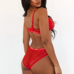 Lounge Underwear Liberty Balcony Bra (Set) - Red Bügel-BH Sets 16 Lounge Underwear Liberty Balcony Bra (Set) - Red Bügel-BH Sets
