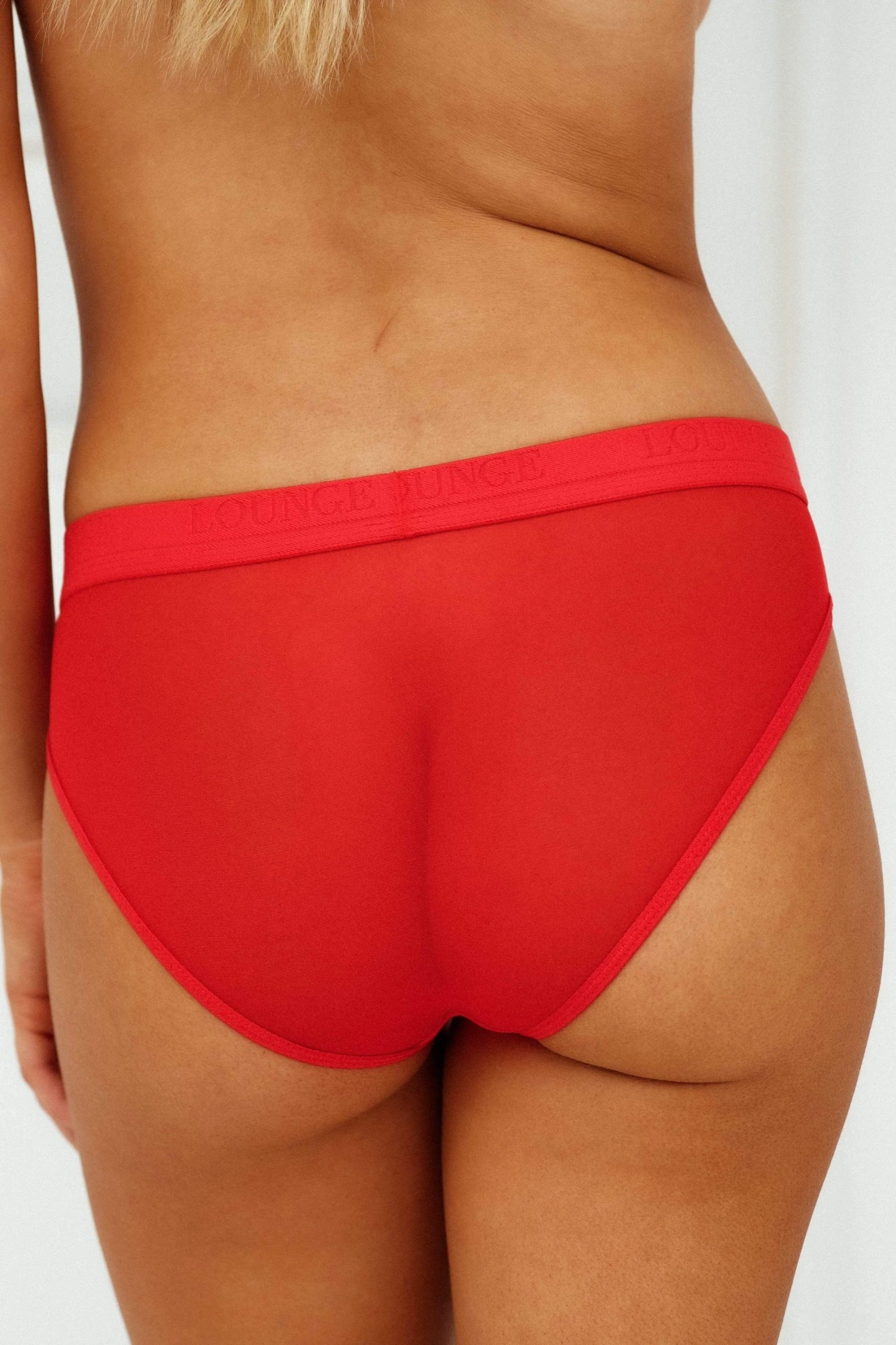 Lounge Underwear Mesh Briefs - Red String Und Slip 4 Lounge Underwear Mesh Briefs - Red String Und Slip