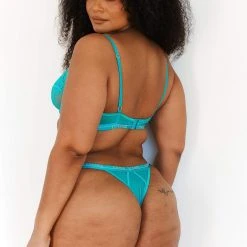 Lounge Underwear Bestsellers Blossom Balcony Bra (Set) - Teal