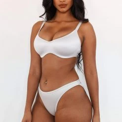 Lounge Underwear Sleek Mindful Bra (Set) - Frost Bügel-BH Sets