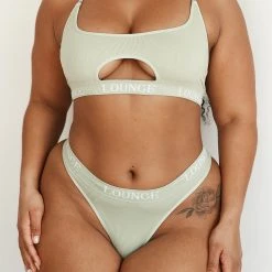 Lounge Underwear Seamless Bra (Set) - Olive 25 Lounge Underwear Seamless Bra (Set) - Olive