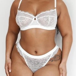 Lounge Underwear Neuheiten Desire Balcony Bra (Set) - White
