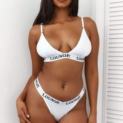 Lounge Underwear BH Ohne Bügel Sets Bamboo Triangle Bra (Set) - All White 24 Lounge Underwear BH Ohne Bügel Sets Bamboo Triangle Bra (Set) - All White