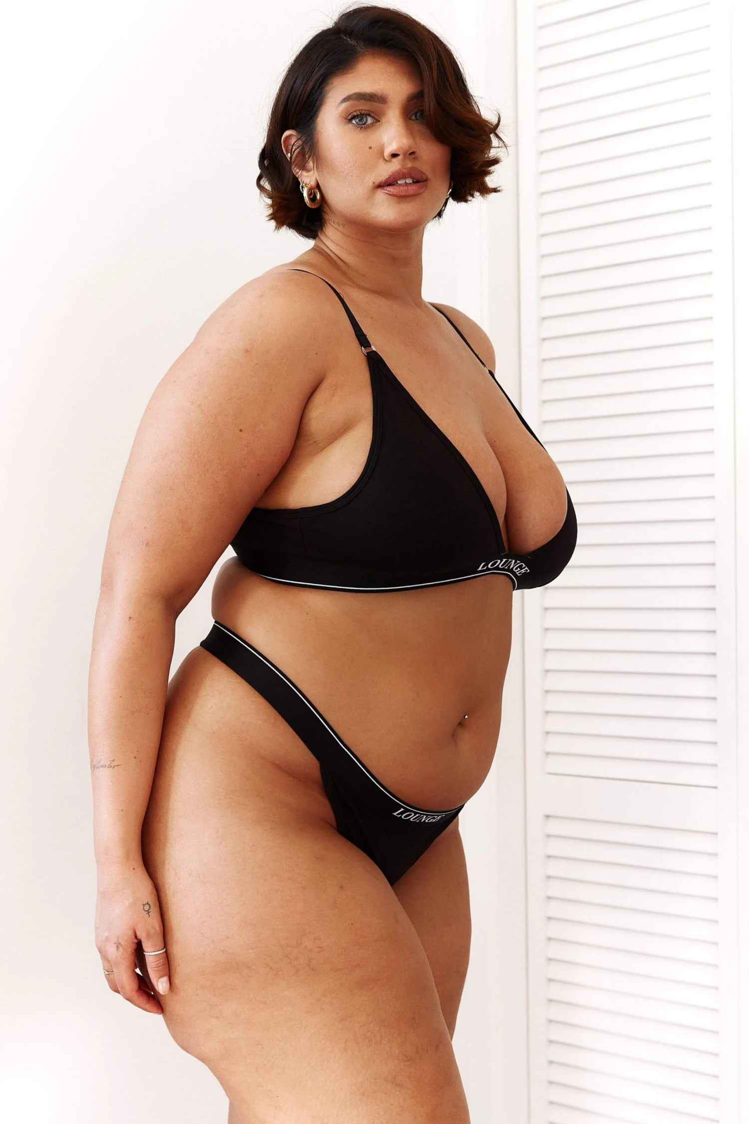 Lounge Underwear Bamboo Minimal Triangle Bra (Set) - Black BH Ohne Bügel Sets 9 Lounge Underwear Bamboo Minimal Triangle Bra (Set) - Black BH Ohne Bügel Sets