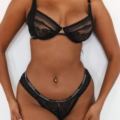 Lounge Underwear Liberty Balcony Bra (Set) - Black