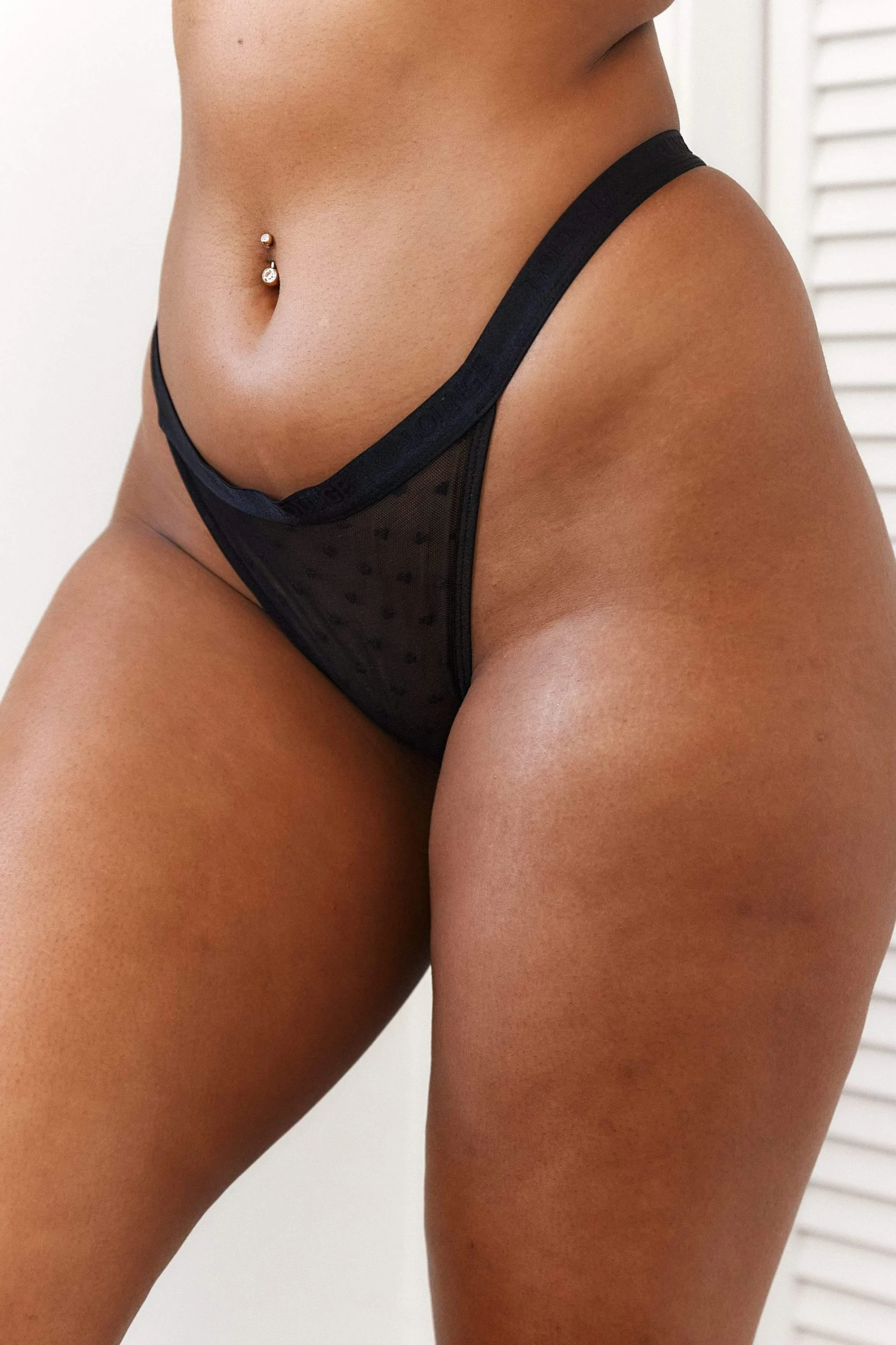 Lounge Underwear Love Heart Mesh Triangle Thong - Black String Und Slip 8 Lounge Underwear Love Heart Mesh Triangle Thong - Black String Und Slip