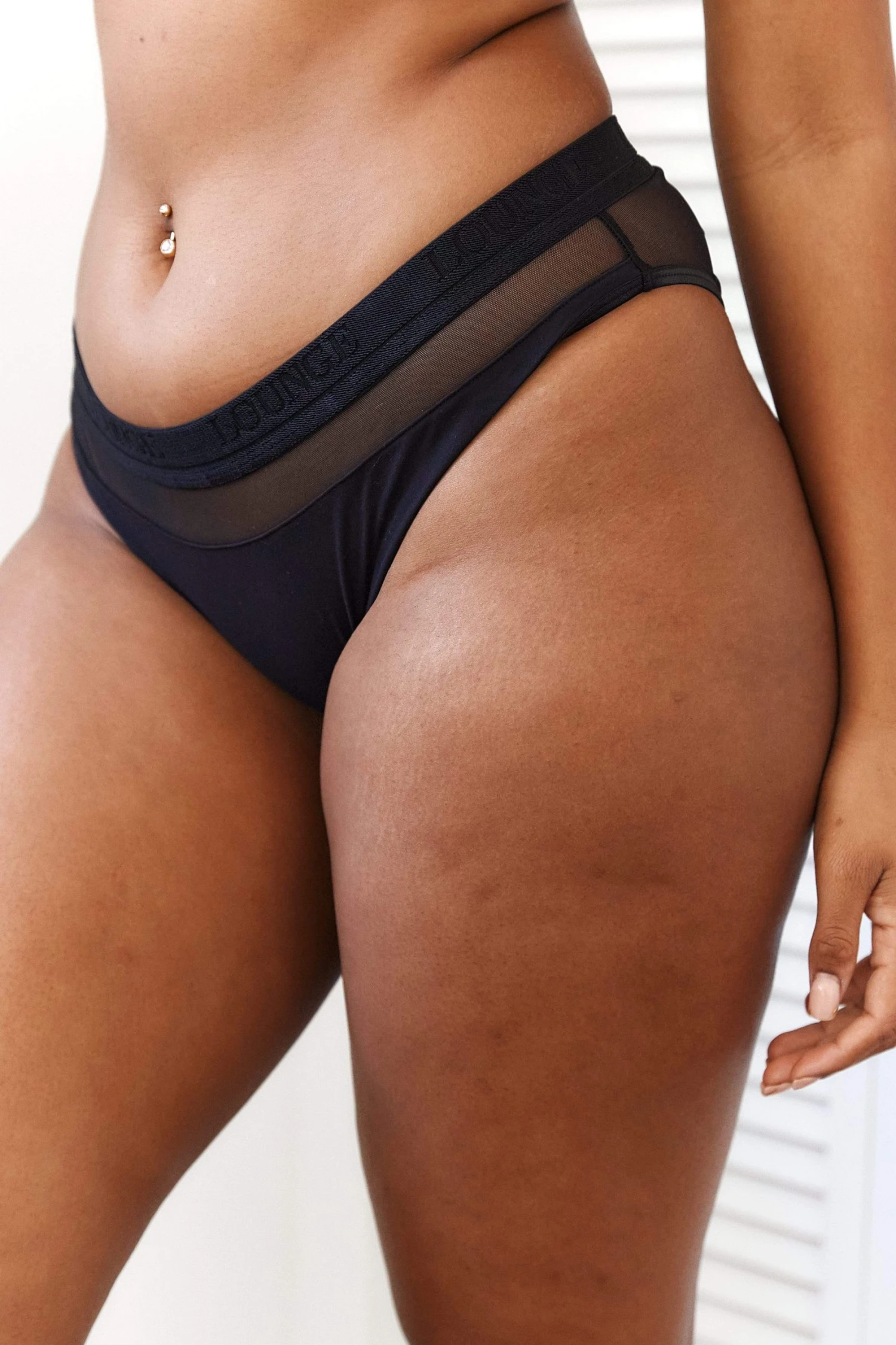 Lounge Underwear Mesh Briefs - Black String Und Slip 8 Lounge Underwear Mesh Briefs - Black String Und Slip