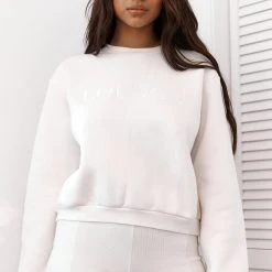 Lounge Underwear Essential Jumper - Cream 10 Lounge Underwear Essential Jumper - Cream