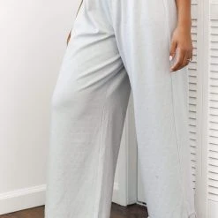 Lounge Underwear Frill Pyjama Trousers - Frost 14 Lounge Underwear Frill Pyjama Trousers - Frost