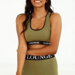 Lounge Underwear Reborn Bralette (Set) - Khaki Leggings Sets 9 Lounge Underwear Reborn Bralette (Set) - Khaki Leggings Sets