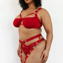 Lounge Underwear Storm Intimates Bra (Set) - Red 20 Lounge Underwear Storm Intimates Bra (Set) - Red
