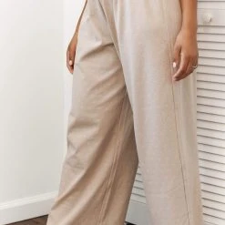 Lounge Underwear Frill Pyjama Trousers - Mink 16 Lounge Underwear Frill Pyjama Trousers - Mink