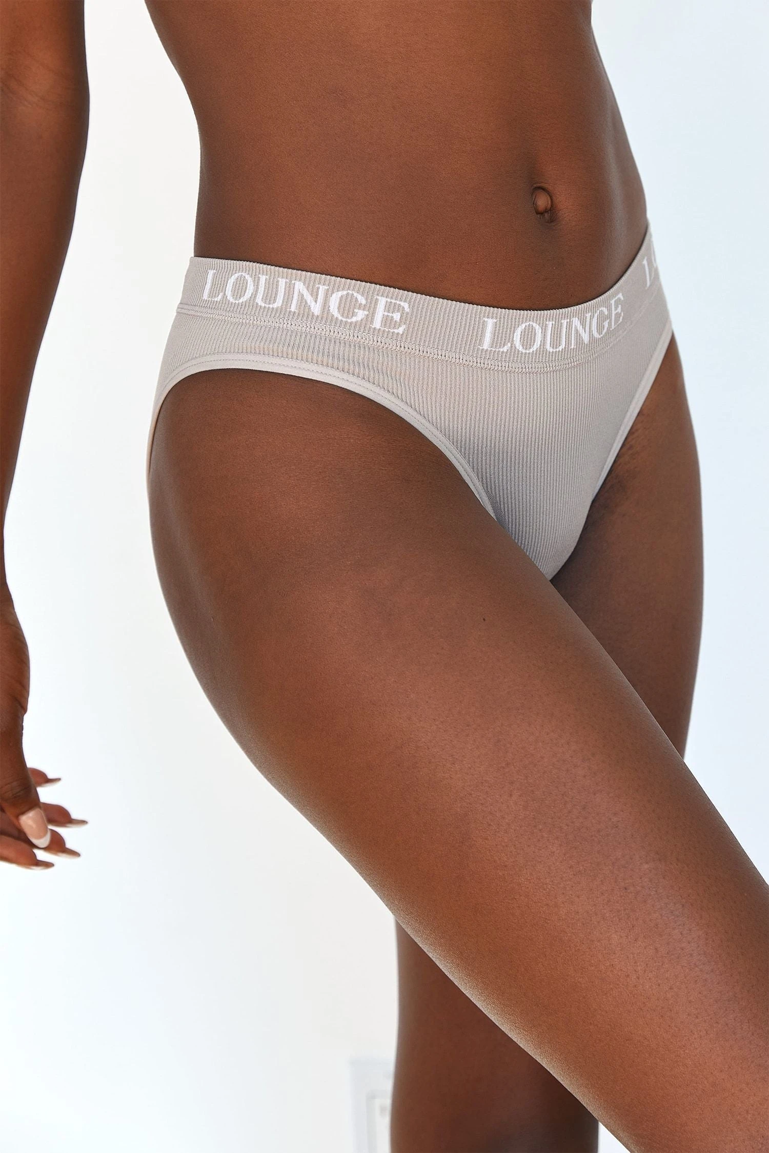 Lounge Underwear String Und Slip Seamless Briefs - Mink 5 Lounge Underwear String Und Slip Seamless Briefs - Mink