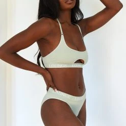 Lounge Underwear Seamless Bra (Set) - Olive 20 Lounge Underwear Seamless Bra (Set) - Olive