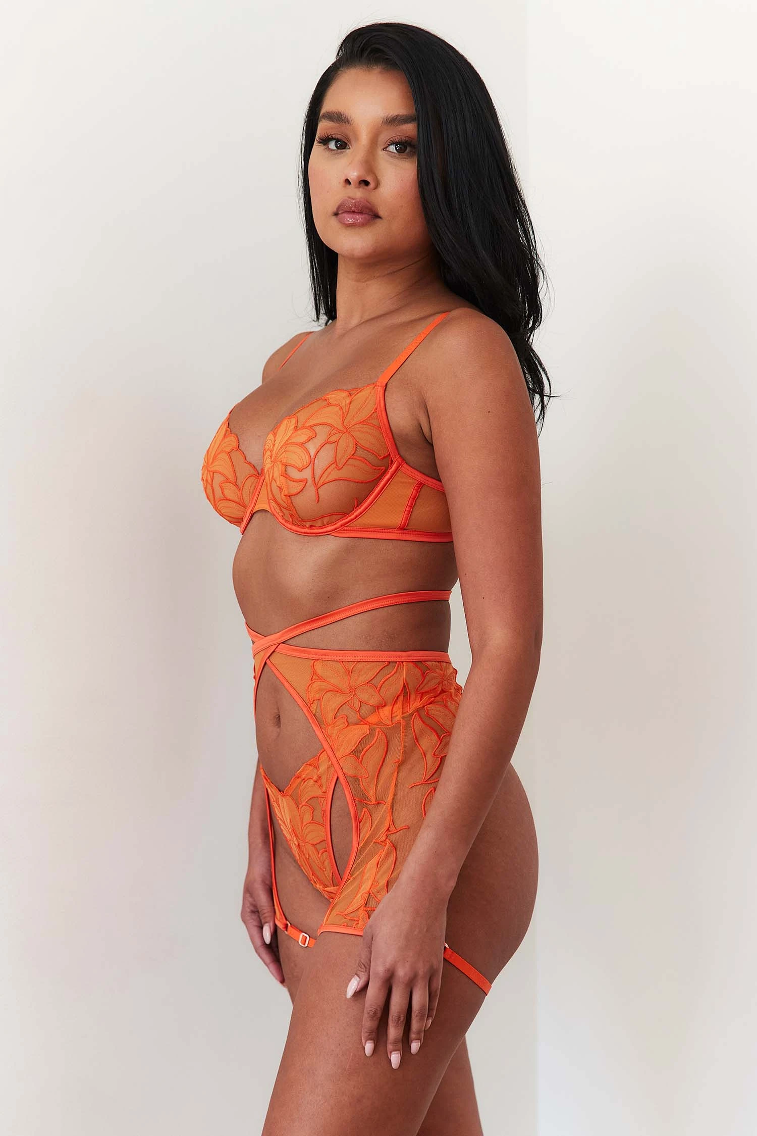 Lounge Underwear Paris Intimates Bra (Set) - Orange 5 Lounge Underwear Paris Intimates Bra (Set) - Orange