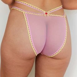Lounge Underwear Daisy Embroidered Briefs - Pink Bestsellers