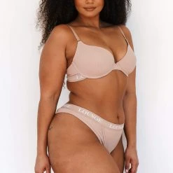 Lounge Underwear Ultra Comfort Ribbed T-Shirt Bra (Set) - Taupe Bügel-BH Sets 14 Lounge Underwear Ultra Comfort Ribbed T-Shirt Bra (Set) - Taupe Bügel-BH Sets