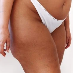 Lounge Underwear String Und Slip So Soft Ribbed Thong - White 14 Lounge Underwear String Und Slip So Soft Ribbed Thong - White