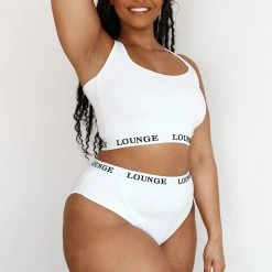 Lounge Underwear Bamboo Basic Bralette (Set) - White BH Ohne Bügel Sets 34 Lounge Underwear Bamboo Basic Bralette (Set) - White BH Ohne Bügel Sets