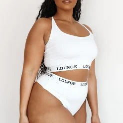 Lounge Underwear Bamboo Basic Bralette (Set) - White BH Ohne Bügel Sets 30 Lounge Underwear Bamboo Basic Bralette (Set) - White BH Ohne Bügel Sets